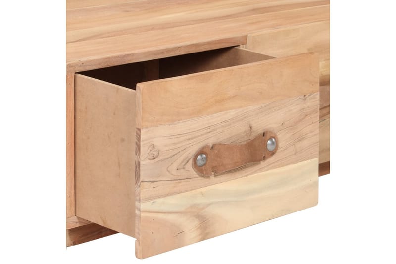 Soffbord 90x50x35 cm massivt återvunnet trä - Brun - Möbler - Bord & matgrupper - Soffbord