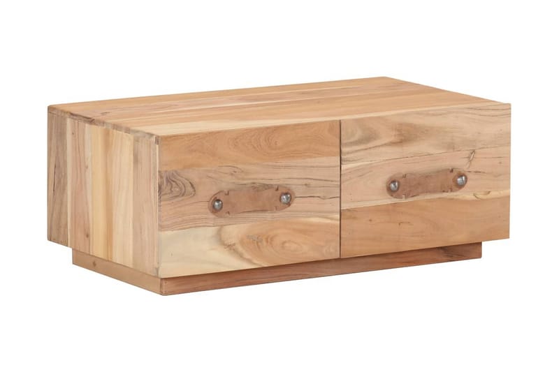 Soffbord 90x50x35 cm massivt återvunnet trä - Brun - Möbler - Bord & matgrupper - Soffbord