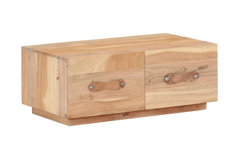 Soffbord 90x50x35 cm massivt återvunnet trä - Brun - Möbler - Bord & matgrupper - Soffbord