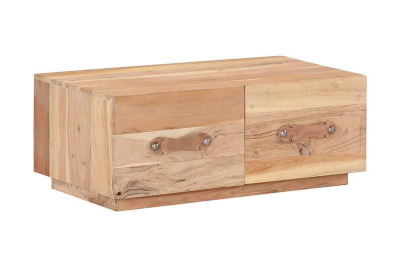 Soffbord 90x50x35 cm massivt återvunnet trä - Brun - Möbler - Bord & matgrupper - Soffbord