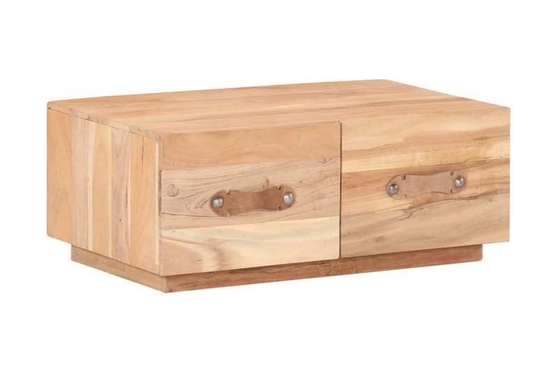 Soffbord 90x50x35 cm massivt återvunnet trä - Brun - Möbler - Bord & matgrupper - Soffbord