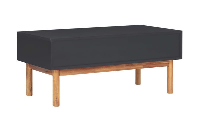 Soffbord 90x50x40 cm massivt akaciaträ och MDF - Brun - Möbler - Bord & matgrupper - Soffbord