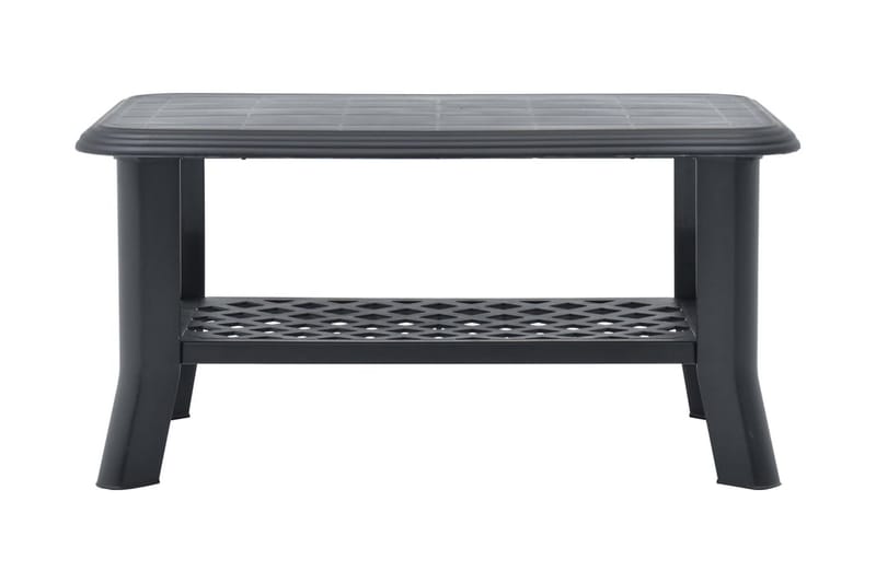 Soffbord antracit 90x60x46 cm plast - Grå - Möbler - Bord & matgrupper - Soffbord