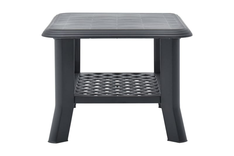 Soffbord antracit 90x60x46 cm plast - Grå - Möbler - Bord & matgrupper - Soffbord