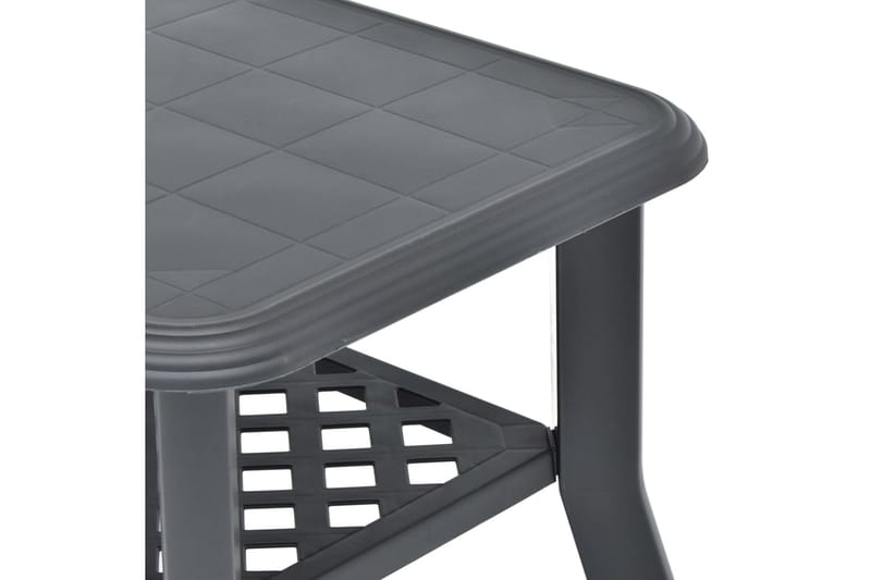 Soffbord antracit 90x60x46 cm plast - Grå - Möbler - Bord & matgrupper - Soffbord