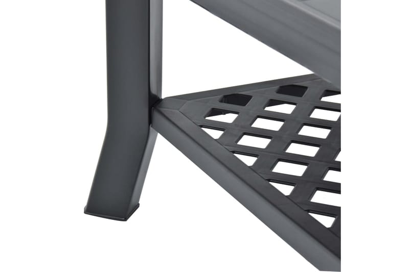 Soffbord antracit 90x60x46 cm plast - Grå - Möbler - Bord & matgrupper - Soffbord