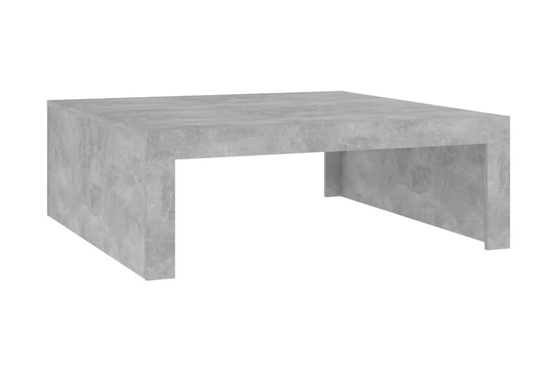 Soffbord betonggrå 100x100x35 cm spånskiva - Grå - Möbler - Bord & matgrupper - Soffbord