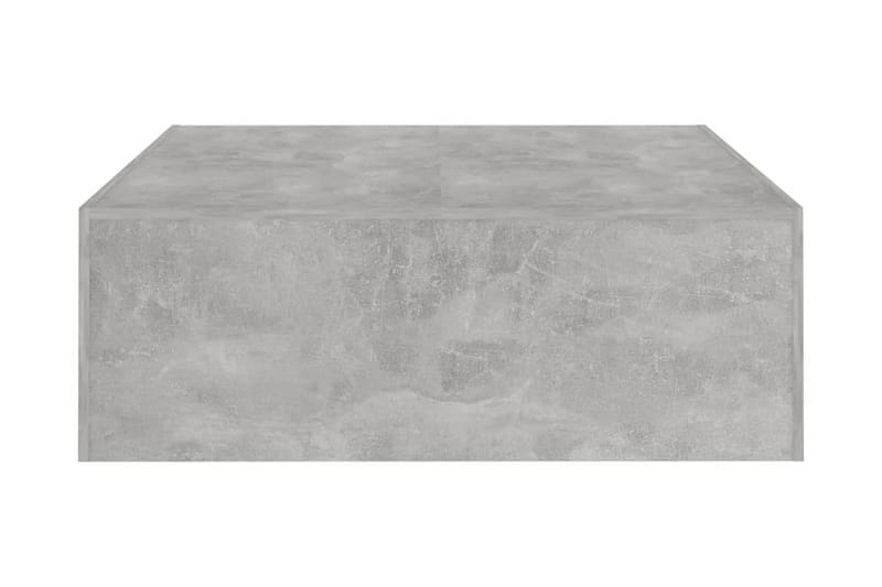 Soffbord betonggrå 100x100x35 cm spånskiva - Grå - Möbler - Bord & matgrupper - Soffbord