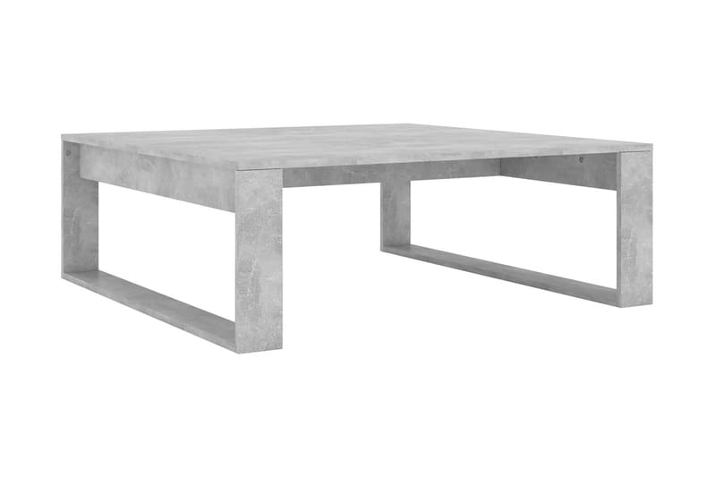 Soffbord betonggrå 100x100x35 cm spånskiva - Grå - Möbler - Bord & matgrupper - Soffbord