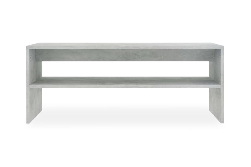 Soffbord betonggrå 100x40x40 cm spånskiva - Grå - Möbler - Bord & matgrupper - Soffbord