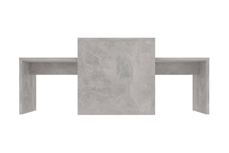 Soffbord betonggrå 100x48x40 cm spånskiva - Grå - Möbler - Bord & matgrupper - Soffbord
