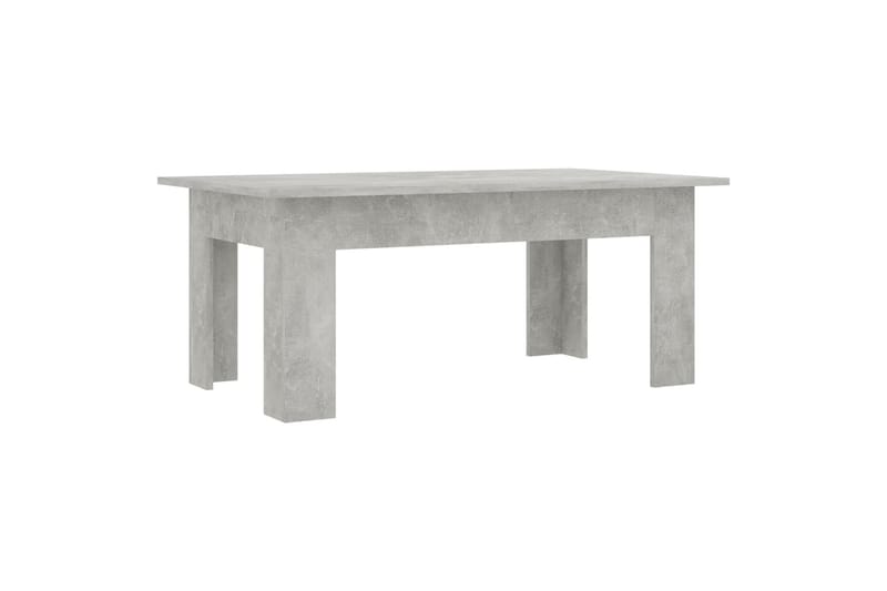 Soffbord betonggrå 100x60x42 cm spånskiva - Grå - Möbler - Bord & matgrupper - Soffbord