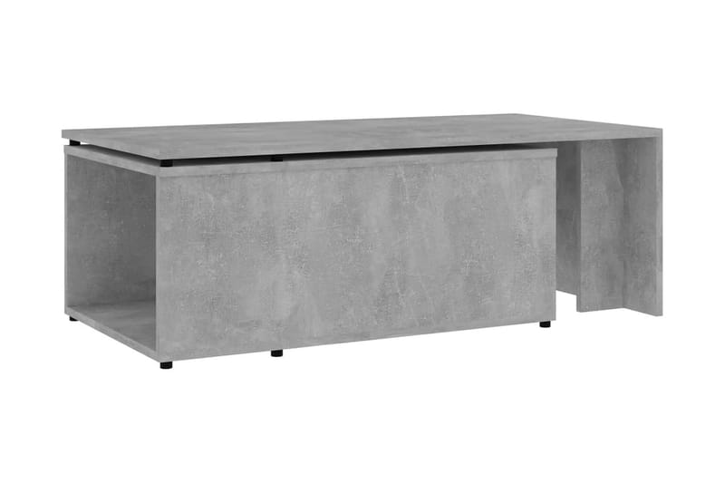 Soffbord betonggrå 150x50x35 cm spånskiva - Grå - Möbler - Bord & matgrupper - Soffbord