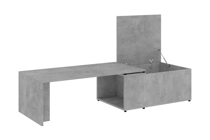 Soffbord betonggrå 150x50x35 cm spånskiva - Grå - Möbler - Bord & matgrupper - Soffbord