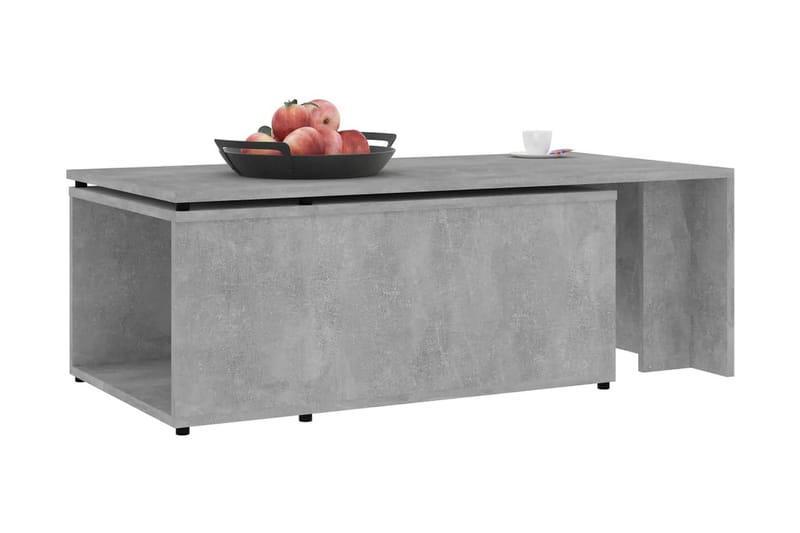Soffbord betonggrå 150x50x35 cm spånskiva - Grå - Möbler - Bord & matgrupper - Soffbord