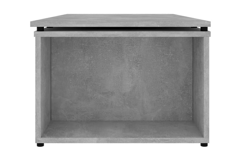 Soffbord betonggrå 150x50x35 cm spånskiva - Grå - Möbler - Bord & matgrupper - Soffbord