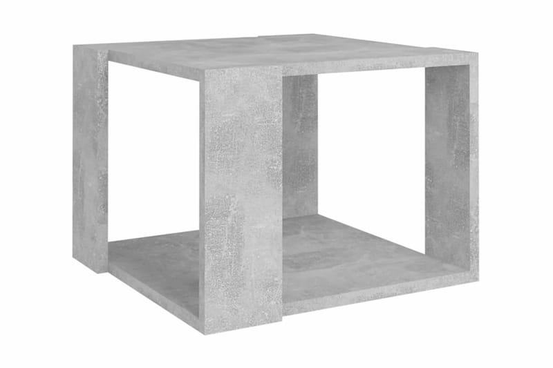Soffbord betonggrå 40x40x30 cm spånskiva - Grå - Möbler - Bord & matgrupper - Soffbord