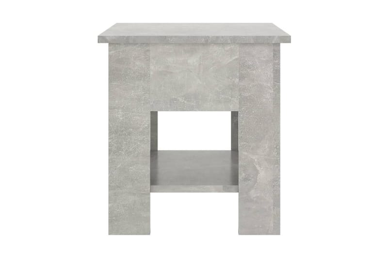 Soffbord betonggrå 40x40x42 cm konstruerat trä - Grå - Möbler - Bord & matgrupper - Soffbord