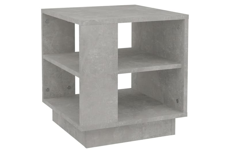 Soffbord betonggrå 40x40x43 cm konstruerat trä - Grå - Möbler - Bord & matgrupper - Soffbord