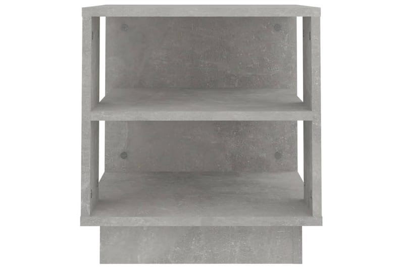 Soffbord betonggrå 40x40x43 cm konstruerat trä - Grå - Möbler - Bord & matgrupper - Soffbord