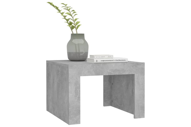 Soffbord betonggrå 50x50x35 cm spånskiva - Grå - Möbler - Bord & matgrupper - Soffbord
