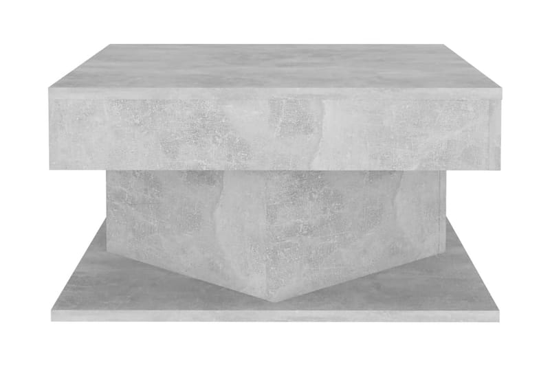 Soffbord betonggrå 57x57x30 cm spånskiva - Grå - Möbler - Bord & matgrupper - Soffbord