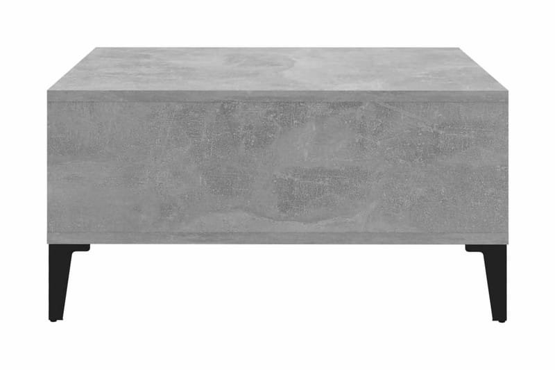 Soffbord betonggrå 60x60x30 cm spånskiva - Grå - Möbler - Bord & matgrupper - Soffbord
