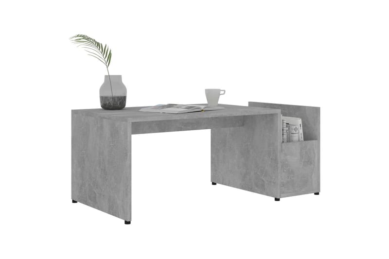 Soffbord betonggrå 90x45x35 cm spånskiva - Grå - Möbler - Bord & matgrupper - Soffbord