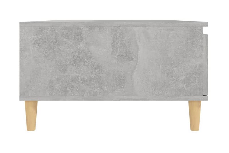 Soffbord betonggrå 90x60x35 cm spånskiva - Grå - Soffbord