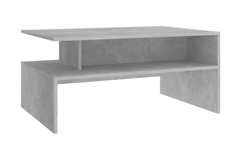 Soffbord betonggrå 90x60x42,5 cm spånskiva - Grå - Möbler - Bord & matgrupper - Soffbord