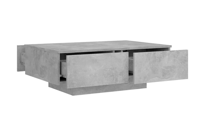 Soffbord betongrå 90x60x31 cm spånskiva - Grå - Möbler - Bord & matgrupper - Soffbord