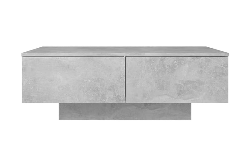 Soffbord betongrå 90x60x31 cm spånskiva - Grå - Möbler - Bord & matgrupper - Soffbord