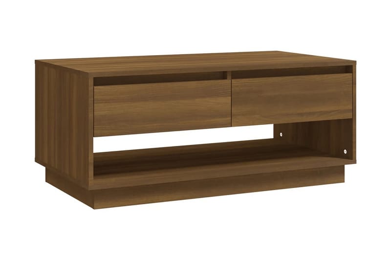 Soffbord brun ek 102,5x55x44 cm spånskiva - Brun - Möbler - Bord & matgrupper - Soffbord