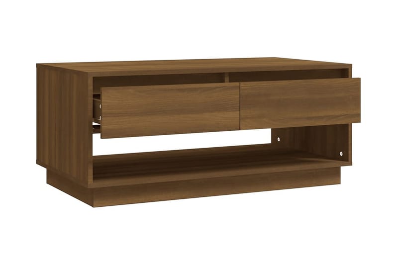 Soffbord brun ek 102,5x55x44 cm spånskiva - Brun - Möbler - Bord & matgrupper - Soffbord
