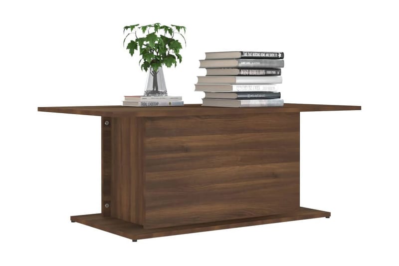 Soffbord brun ek 102x55,5x40 cm spånskiva - Brun - Möbler - Bord & matgrupper - Soffbord