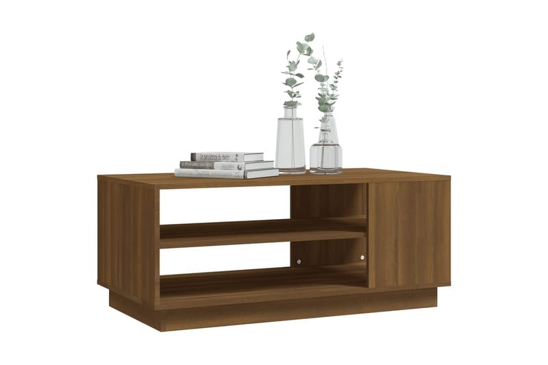 Soffbord brun ek 102x55x43 cm spånskiva - Valnötsbrun - Möbler - Bord & matgrupper - Soffbord