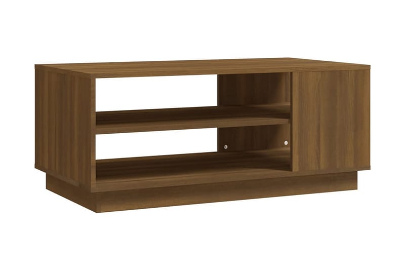 Soffbord brun ek 102x55x43 cm spånskiva - Valnötsbrun - Möbler - Bord & matgrupper - Soffbord