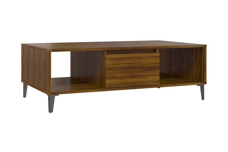 Soffbord brun ek 103,5x60x35 cm spånskiva - Brun - Möbler - Bord & matgrupper - Soffbord