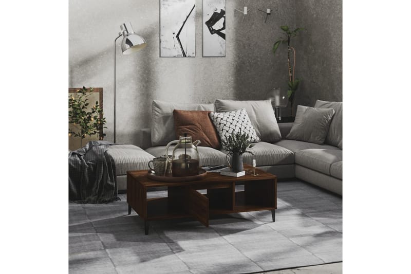 Soffbord brun ek 103,5x60x35 cm spånskiva - Brun - Möbler - Bord & matgrupper - Soffbord