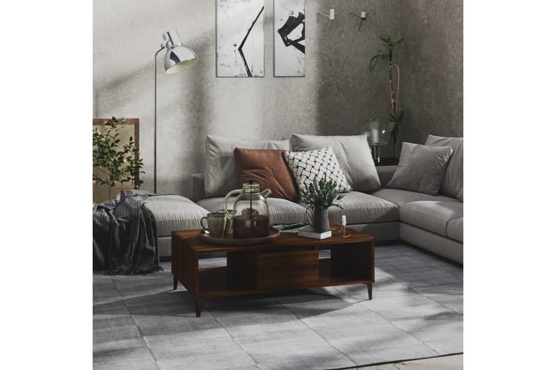 Soffbord brun ek 103,5x60x35 cm spånskiva - Brun - Möbler - Bord & matgrupper - Soffbord