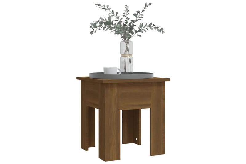 Soffbord brun ek 40x40x42 cm spånskiva - Brun - Möbler - Bord & matgrupper - Soffbord