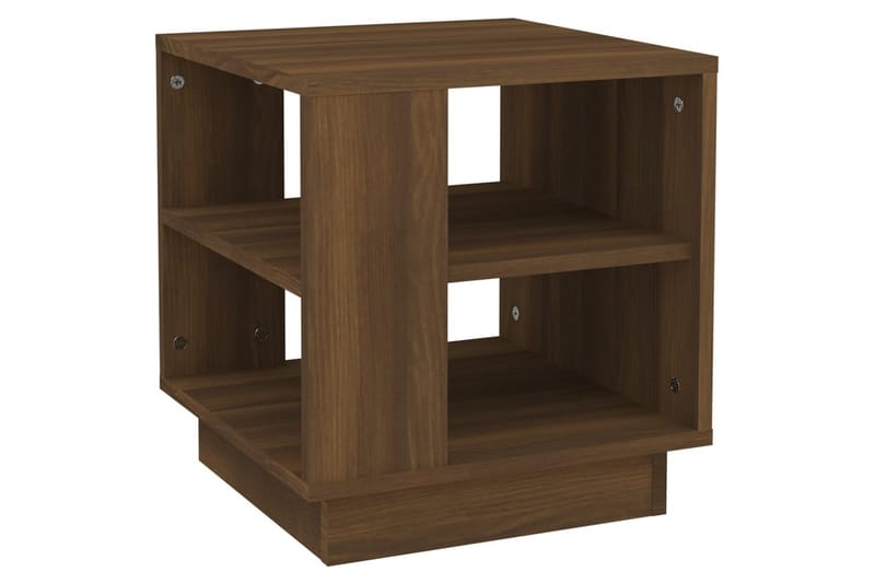 Soffbord brun ek 40x40x43 cm konstruerat trä - Brun - Möbler - Bord & matgrupper - Soffbord