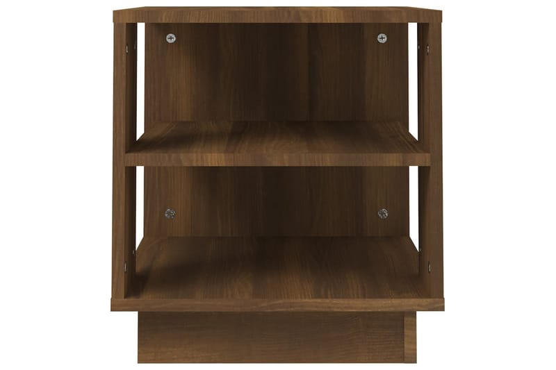 Soffbord brun ek 40x40x43 cm konstruerat trä - Brun - Möbler - Bord & matgrupper - Soffbord