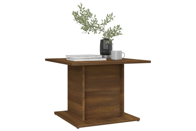 Soffbord brun ek 55,5x55,5x40 cm spånskiva - Brun - Möbler - Bord & matgrupper - Soffbord