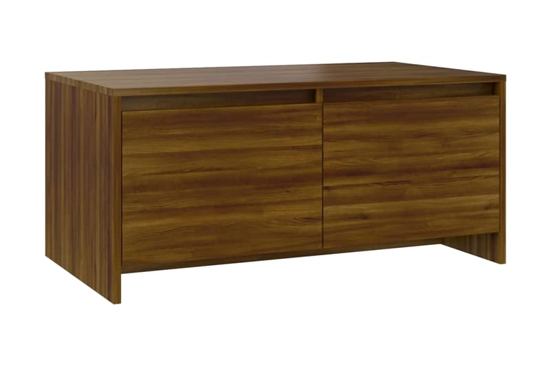 Soffbord brun ek 90x50x41,5 cm spånskiva - Brun - Möbler - Bord & matgrupper - Soffbord