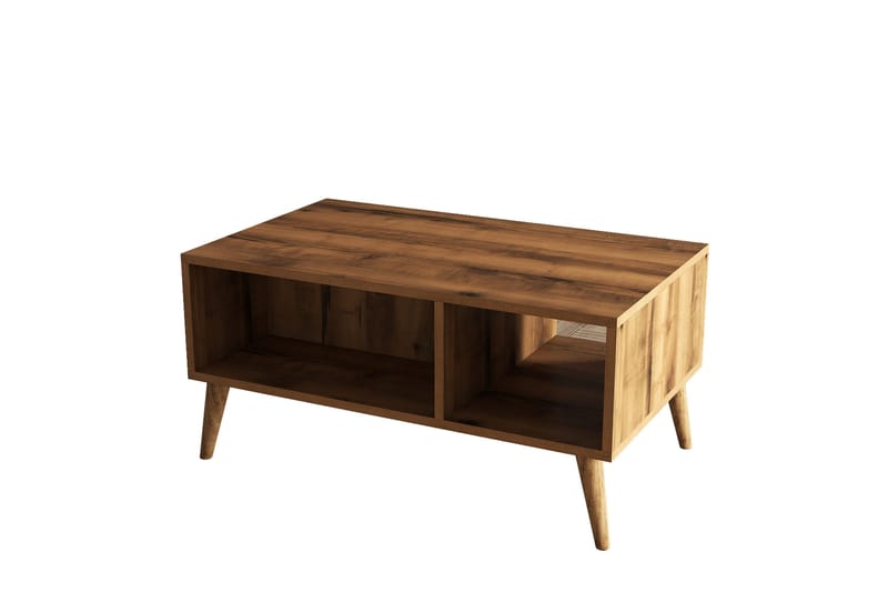 Soffbord Elrasmo Soffbord 90x54x90 cm Brun - Möbler - Bord & matgrupper - Soffbord