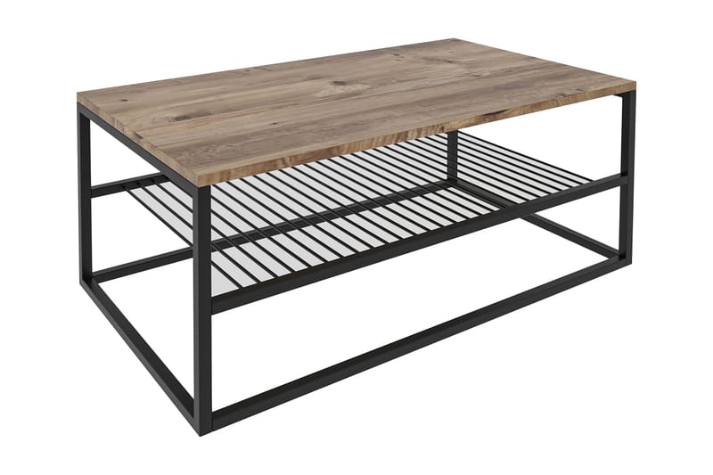 Soffbord Emlak Soffbord 95 cm Svart,Trä/Natur - Möbler - Bord & matgrupper - Soffbord