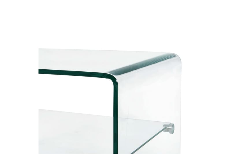 Soffbord genomskinlig 50x45x33 cm härdat glas - Transparent - Möbler - Bord & matgrupper - Soffbord