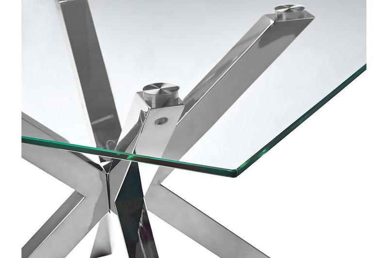 Soffbord genomskinlig/silver STARLIGHT - Silver - Möbler - Bord & matgrupper - Soffbord