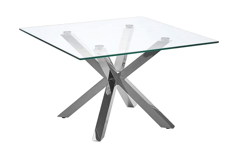 Soffbord genomskinlig/silver STARLIGHT - Silver - Möbler - Bord & matgrupper - Soffbord